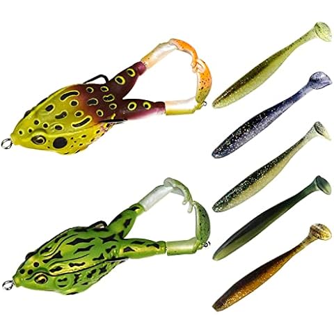 Realistic 9cm Soft Silicone Frog Lures Cover