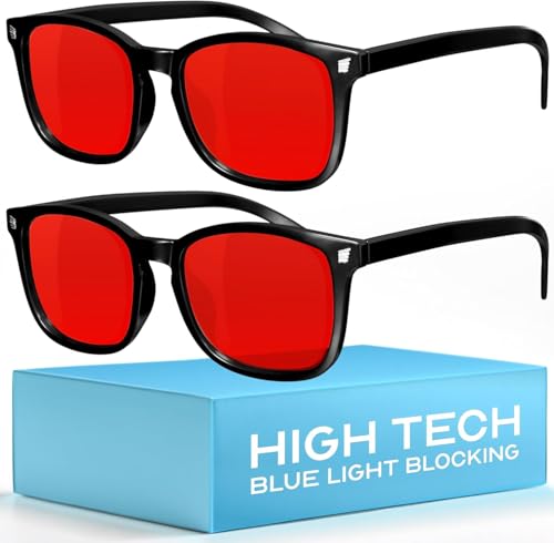 livho High Tech Blue Light Glasses - Advanced Blue Light Blocking Computer Glasses - Screen Fatigue...