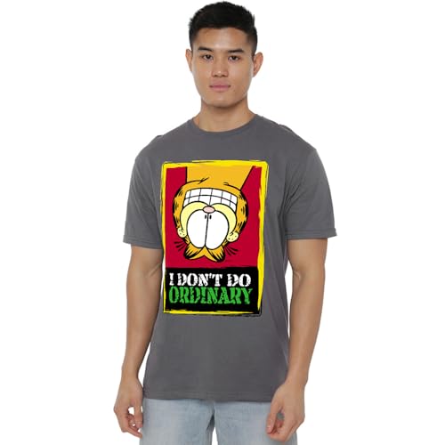 T-shirt mixte Garfield original pour un look décontracté en week-end entre amis
