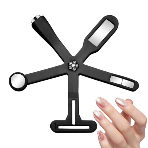Huxibai Herramienta de imán de uñas, herramientas de barra magnética para uñas, herramientas fuertes para el diseño de uñas magnéticas | Suministro de de diseño de manicura portátil para adultos,