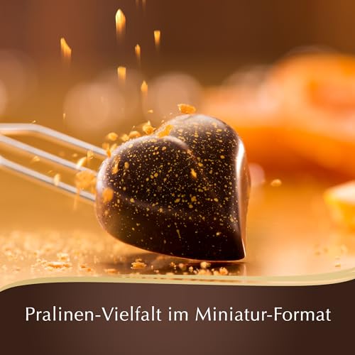 Lindt Feinherbe Mini Pralinés Noirs | 163 g | Dunkle Schokolade | 32 Pralinen | Kleines Schokoladengeschenk oder Pralinengeschenk