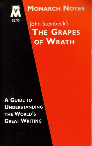 John Steinbeck's The Grapes of Wrath (Monarch N... 0760708193 Book Cover