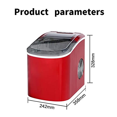 Máquina pequeña para hacer hielo 26 lb en 24 h miniatura 7