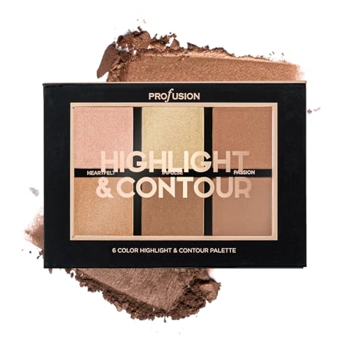Profusion 6 Colour Highlight and Contour Palette