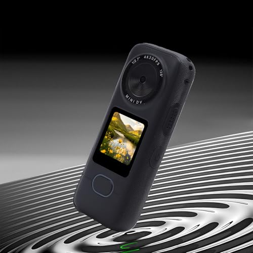 Wisoqu Action Camera 4K 64MP Pantalla táctil 1.4 pulg miniatura 7