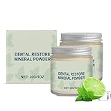 Dental Repair Mineral Powder,Zahn Reparatur Pulver, Zahnreparatur Mineralpulver,Zahnpulver weiße zähne,Zahnreparaturset,Natürliche Zahnpasta,Für frischen Atem & Tägliche Reinigung (2)