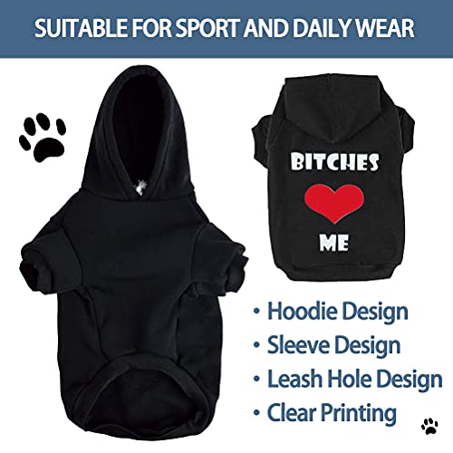 EXPAWLORER Dog Hoodies- Fall Soft and Warm Dog Sweatshirt with Leash Hole, Winter Autumn Fleece Pet Clothes with… - Image 5
