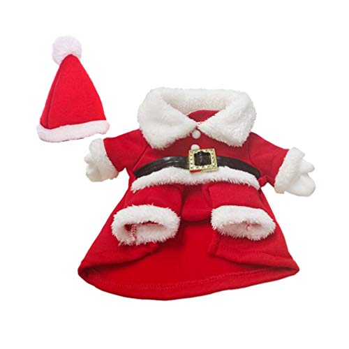 Roupas De Cachorro De Papai Noel De Papai Noel Traje De Cachorro De Férias Terno Quente Para Animais