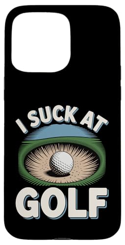 I Suck At Golf Loser Dad ȃW[N St X}zP[X iPhone 15 Pro Max p