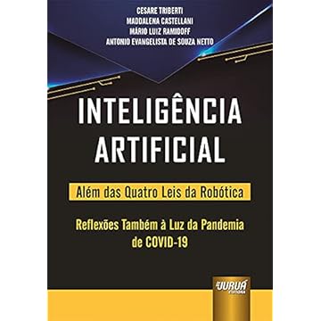 Capa do livro Inteligência Artificial - Além das Quatro Leis da Robótica - Reflexões Também à Luz da Pandemia de COVID-19