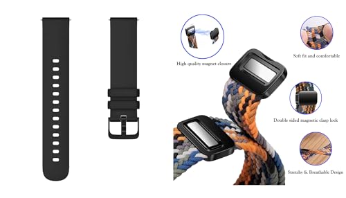Image of ACM Watch Strap 20mm compatible with Beatxp Vector Smartwatch