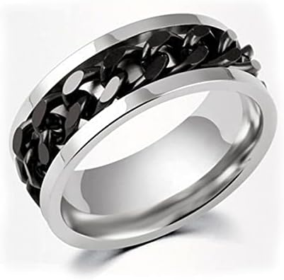 Amazon.com: Anillos antiestrés para la ansiedad para mujeres, anillos de  acero inoxidable para hombre, estrellas y lunas, anillos punk frescos,  reducen la ansiedad, joyería regalos para mujeres : Ropa, Zapatos y Joyería