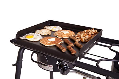 Camp Chef SG30 Professional Steel Fry Flat Top Griddle, Pre-Seasoned - Fits All Blue Flame Stoves