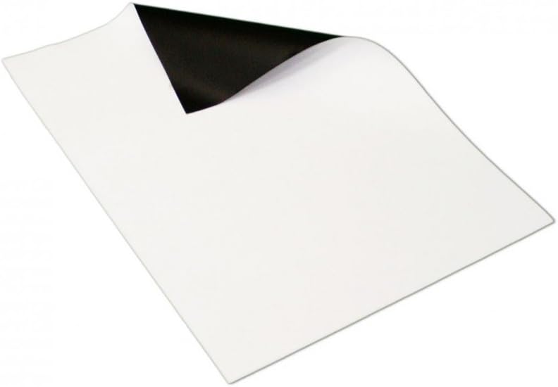 A4 Magnetic Sheets matt white - strength 0,4 mm, A sizes:A1 (594 x 841mm)