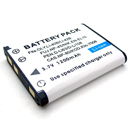 Replacement Rechargeable Battery Pack for Kodak KLIC-7006 1221902 Easyshare M22 M23 MD30 M522 M530 M531 M532 M550 M552 M575 Touch M577 M580 M583 M873 M883