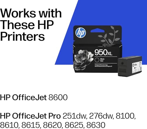 Image of HP 950XL Blk /951 CMY Original Ink Bundle for OfficeJet Pro 8100 /8600 Series