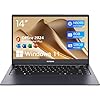 Nueva computadora portátil 2025, 8 GB de RAM, SSD de 128 GB, procesador N5095 de cuatro núcleos, portátiles con pantalla HD de 14 pulgadas, compatible con WiFi 5, Bluetooth 5.0, USB 3.0,