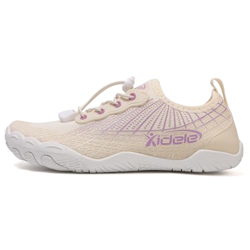 Image of Water Shoes for Men and Women, Barefoot Aqua Socks, Wide Fit Beach Swimming Pool Shoes, Anti-Slip Outdoor Walking Hiking Kayaking Diving Surfing
