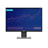 Dell P2421, 24 Zoll, Full HD 1920x1080, 60 Hz, IPS entspiegelt, 16:9, 5 ms (extrem), höhenverstellbar/neigbar/drehbar, VESA, DisplayPort, HDMI, VGA, DVI, 3 Jahre Austauschservice, schwarz/silber