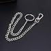 Hip Hop Pants Chain Secure Travel Wallet Chain Heavy Duty Jeans Link Coil Leash Fashion processing