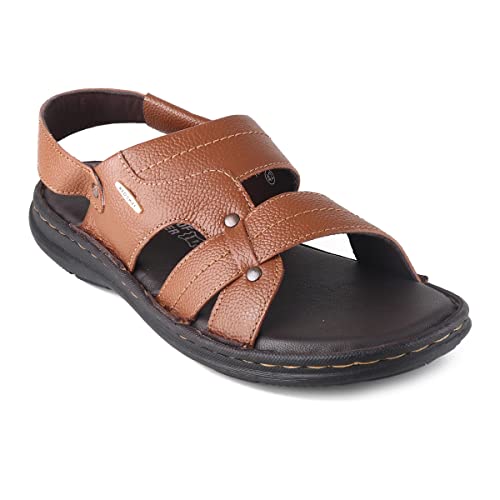 Image of Red Chief Genuine Leather Formal Slip-On Sandal for Men | RC3908
