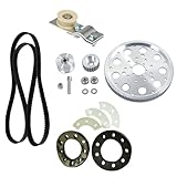 CUQFVAT 415 Chain to Belt Drive Conversion Kit for 2 Stroke 66cc 80cc Motorized Bike Bicycle Engine Kit
