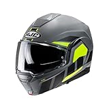 Capacete Hjc I100 180 Beis Cinza Preto E Verde 59
