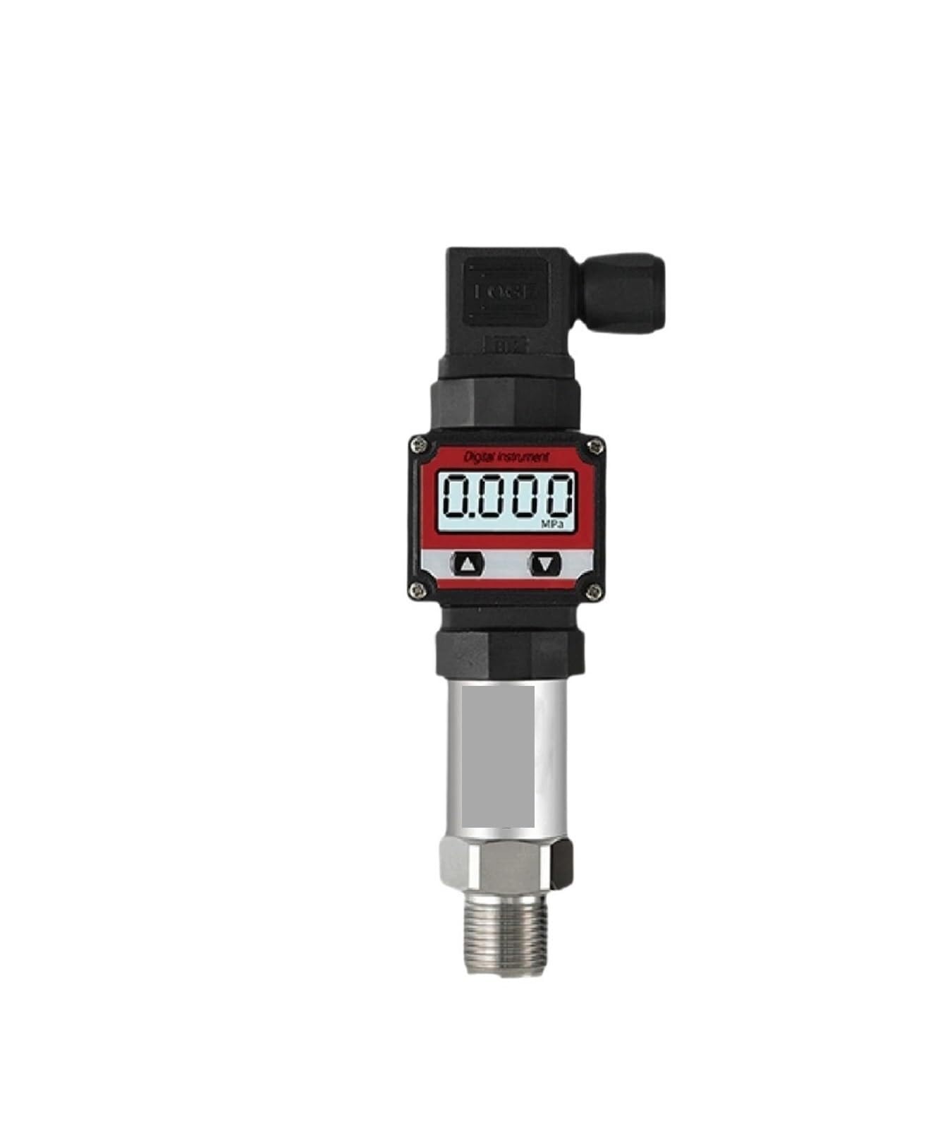 Amrttwy 0~0.4Mpa Pressure Transmitter, Pressure Transmitters Lcd Display Transmitter Digital Sensor Transducer Industrial Gauge(0~0.4Mpa)