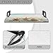 Yewattles Beach Starfish Shell Golf Cart Seat Cover with Holes Portable Sun Proof Club Car Protective Accessories 50 x 30.9 Inches for 2 Passenger Easy to Clean