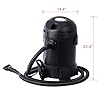 Pond Vacuum Cleaner for Garden Ponds, 1400W Pond Vacuum with 14 ft Intake Hose, 4 Extension Tubes, 3 Vacuum Nozzles, 6.5 ft Output Hose, Debris Collection Bag, Removes Sludge Muck Fish Waste
