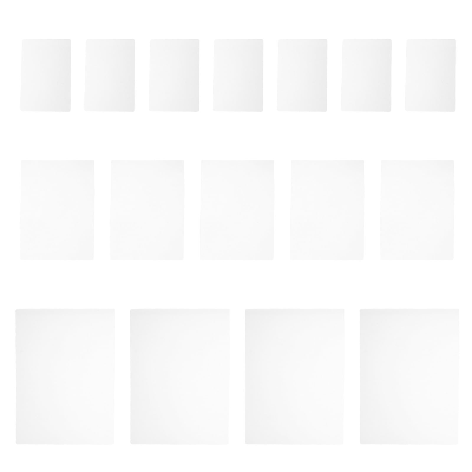 Baluue 300 Feuilles Film de Plastification pour Photos 300 Feuilles Clair Format 30,7x22 Cm Épaisseur Flexible Protège Documents et Papiers en Fournitures de Bureau