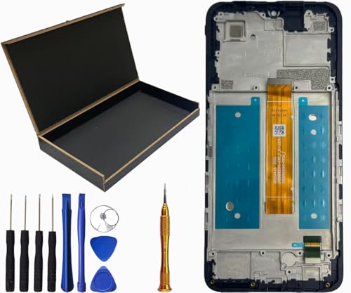 Image of LCD Screen Display Touch Digitizer Frame Assembly Replacement for Circket Icon Pro 2026 LCD Screen AT&T Motivate Pro 2 5G LCD Screen 6.8 Inches