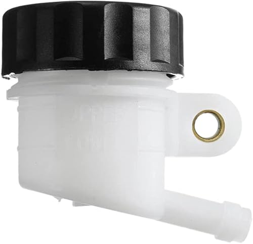 S SYUU Depósito de aceite líquido universal para motocicleta, cilindro maestro, depósito de embrague de freno trasero, compatible conpara