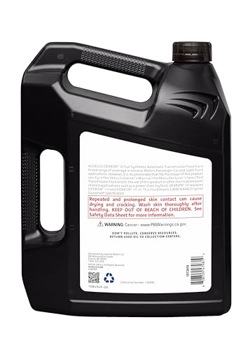 Acdelco 10-9244 88865618) Dexron Vi Full Synthetic Automatic Transmission Fluid thumb #1