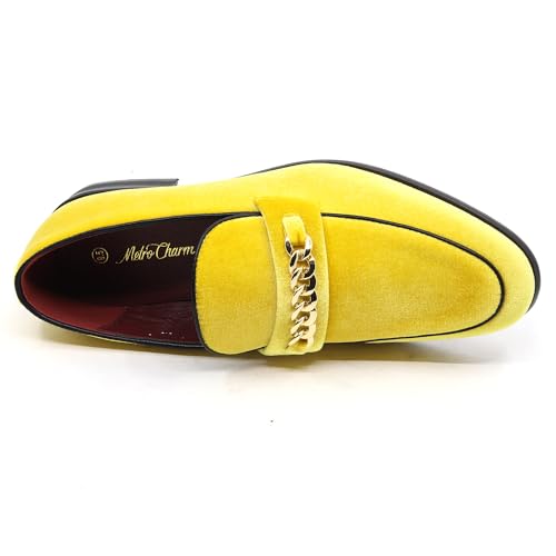 Image of Men's Vintage Velvet Designer Classic Dress Tuxedo Smoking Slipper Loafer Slip On Shoes Arthur-02