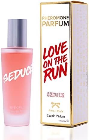 Eye of Love SEDUCE Love on the Run Pheromone perfume for powerful women with an elegant extra strong formula to enhance your attraction in 30 ml Eau de Parfum