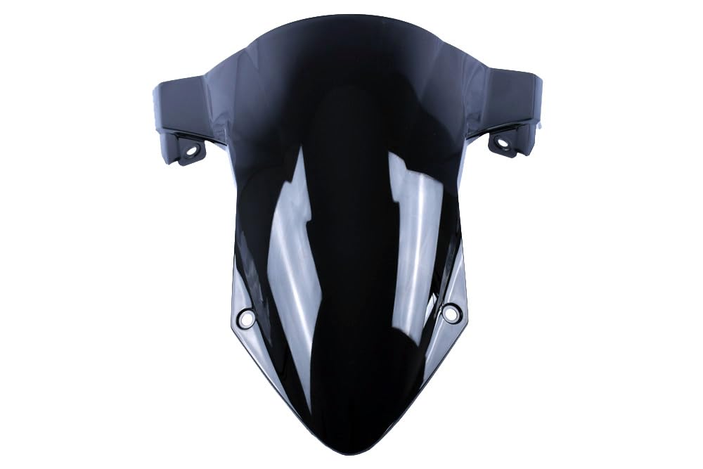 avdb-moto Szyba/Deflektor wiatru kompatybilny z BMW S1000RR 0E21 2019-2022, M1000RR 0E71 2021-2022, S1000RR S 1000 RR 2023-2024 Z poliwęglanu (Czarny)