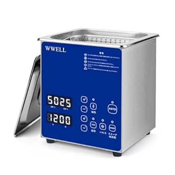 EIWEI 2L 超音波洗浄機 業務用 卓上型 28/40kHz デュアル周波数 家庭用