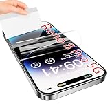 JUVENPROTO 3 Pezzi per Oppo Reno8 Pro 5G TPU Pellicola Protettiva Idrogel,Pellicola Protettiva TPU per Trasparente HD Morbida Display ID Impronte Digitali(Non Vetro Temperato)