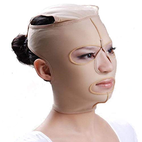 Lanpeed Anti Wrinkle Belt Full Face Slimming Cheek Mask Lift V Face Line Slim up Belt Strap 5 Size For Your Choice (L)