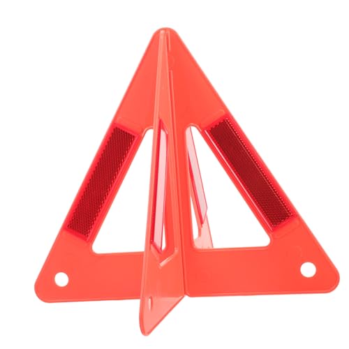 CHILDWEET Car Safety Reflective Triangles Emergency Roadside Warning Triangle Set for Vehicle Breakdown, High Visibility Auto Warning Tool Reflective Surface