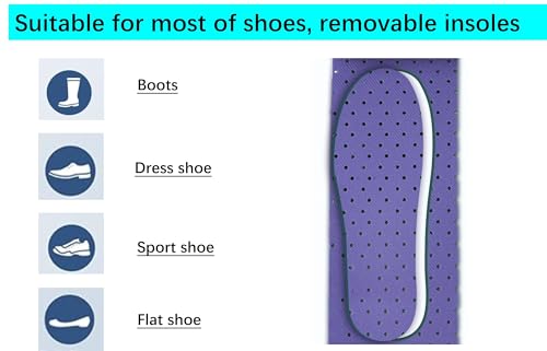 2 rollos de plantillas de espuma viscoelástica para zapatos miniatura 6