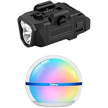 OLIGHT PL X Rechargeable Tactical Rail Mount Light Bundle with Sphere Smart Night Light with Remotely APP Control