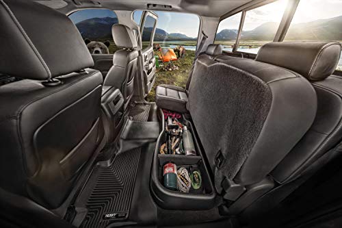 Husky Liners Gearbox - Under Seat Storage Box | 2009 - 2014 Ford F-150 Supercab W/O Subwoofer Under Rear Seat - Black, 1 Pc. | 09261 #TOP3