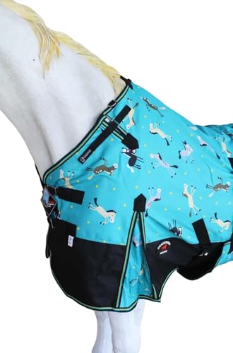 Image of Challenger 1200D Turnout Lightweight Rain Horse Winter Blanket Sheet 3B101