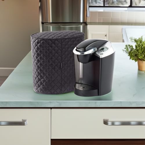 Image of Covermates Coffee Maker Cover, 15 inchW x 10 inchD x 15 inchH, Black