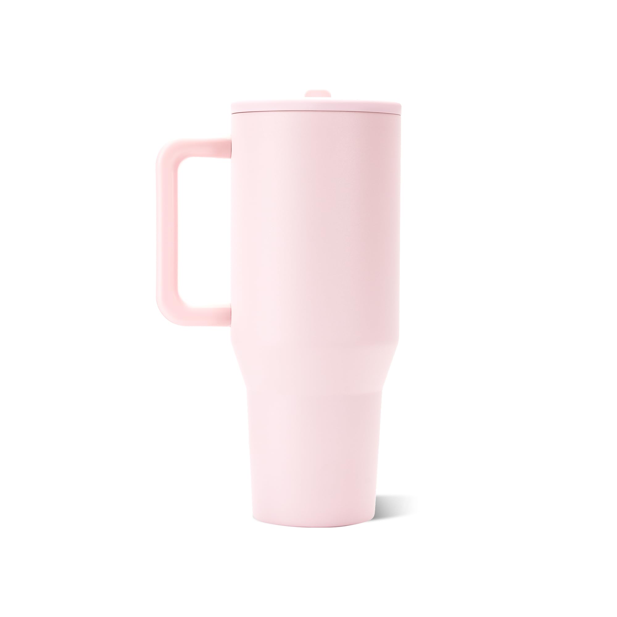 40oz Insulated Tumbler with Handle & Straw X8611