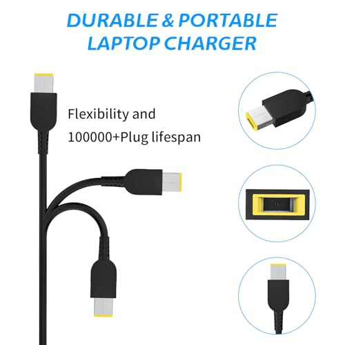 Image of 300W 20V 15A Laptop Charger Compatible with Lenovo Legion 5 5i 5P 7 7i pro 15 16 17 R9000P R9000K Y9000K Y9000X ADL300SDC3A GX21F23045 SA10R16956 5A10W86289 AC Power Adapter Supply Cord