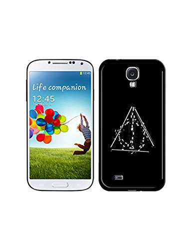 Movie Theme (Samsung Galaxy S4) Case for Guys Samsung Galaxy S4 Case Cool Design * Harry Potter and the Deathly Hallows * Anti-scratch