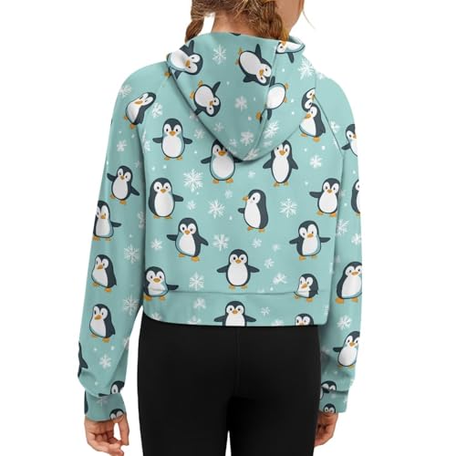 Upetstory Girls Hoodies Half Zip Cropped Sweatshirt for Toddler Kids Teen2